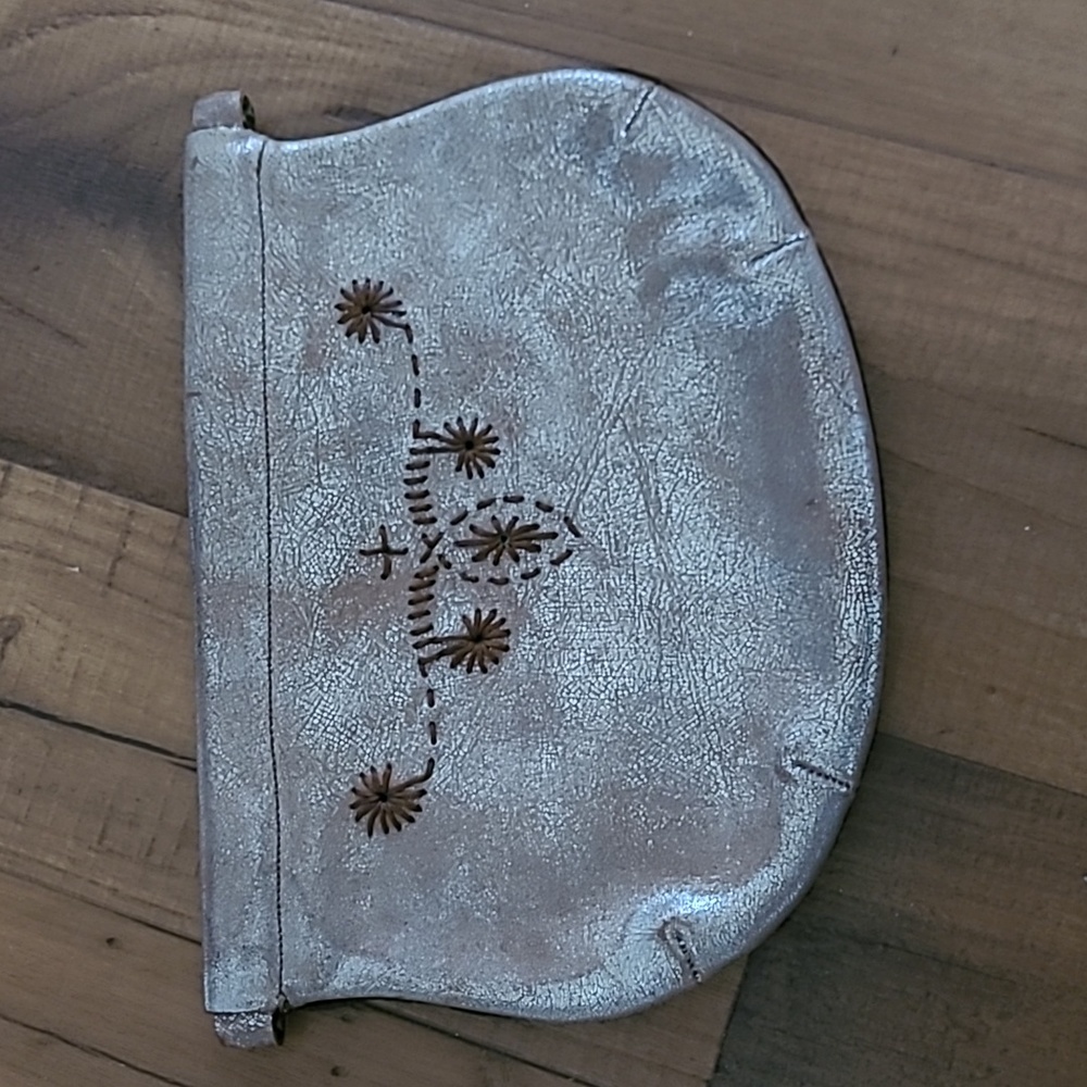 RARE Calleen Cordero Leather Clutch